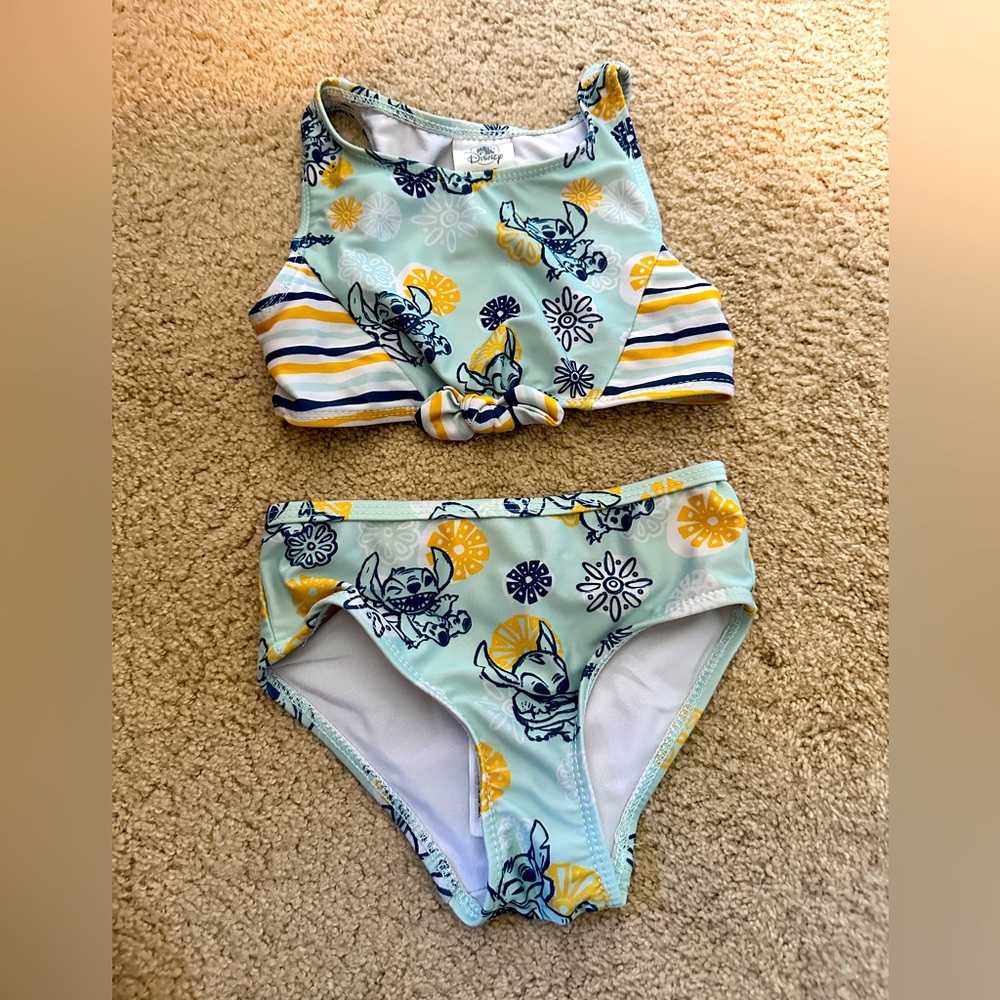 Disney Stitch Two-Piece Swimsuit for Girls